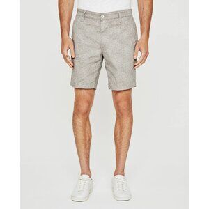 AG Adriano Goldschmied Wanderer Trouser Short Taupe Size 40 NEW